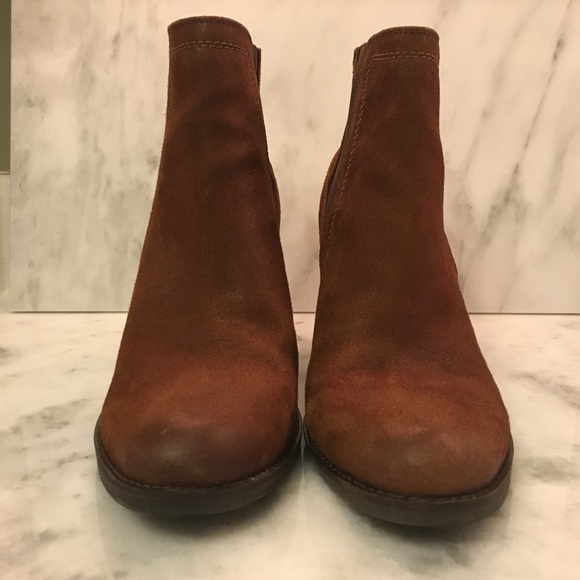 Franco Sarto Brown Booties - Picture 5 of 7